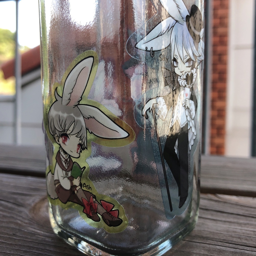 スケスケ☆ステッカー