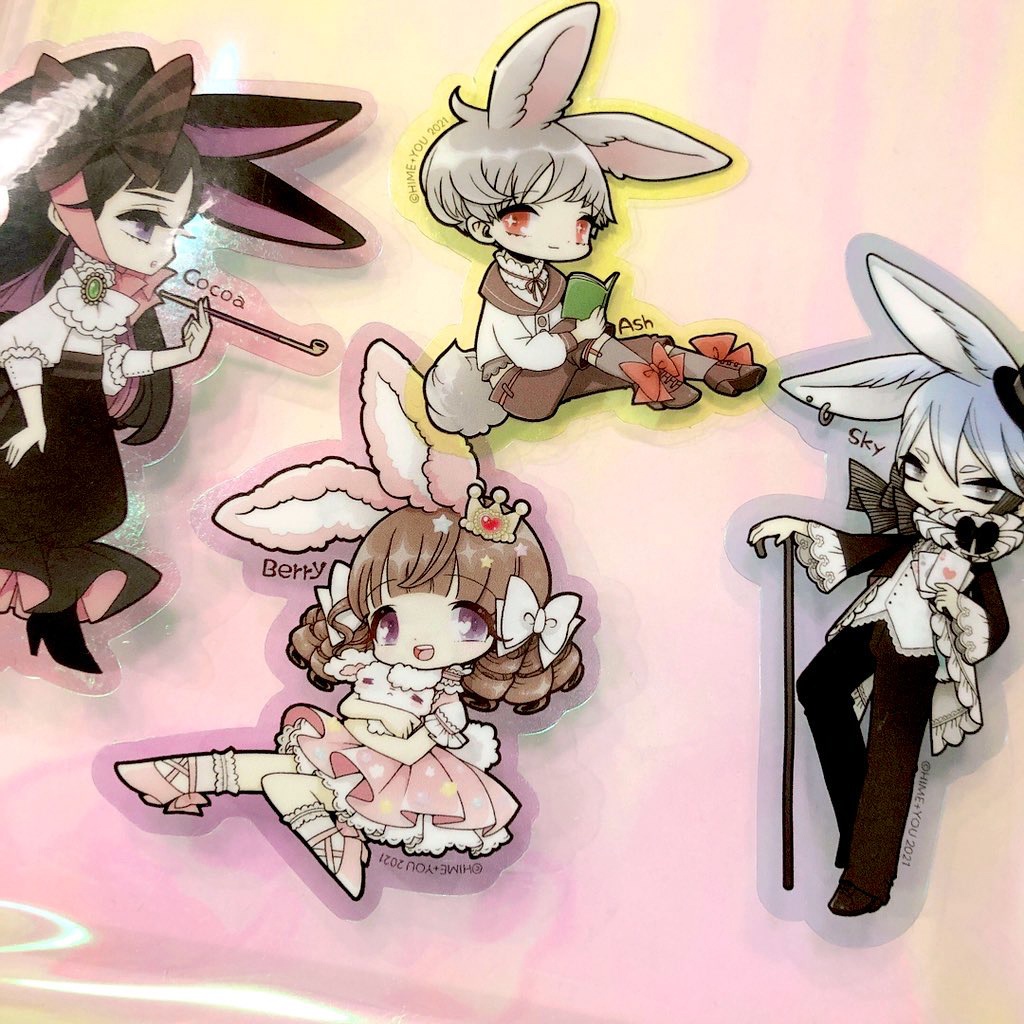 スケスケ☆ステッカー