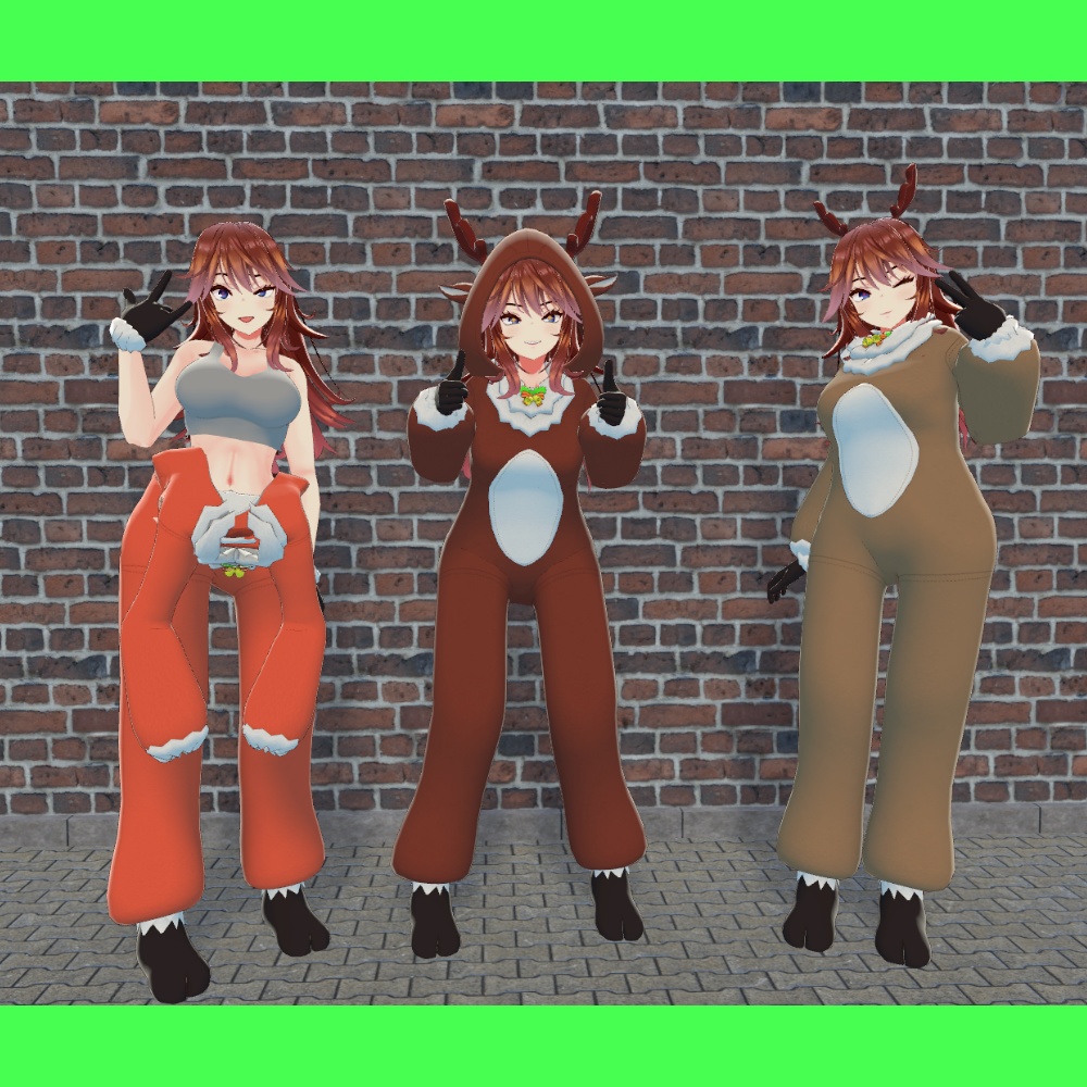 大神ルゥ向け クリスマストナカイセット Dng Works Booth