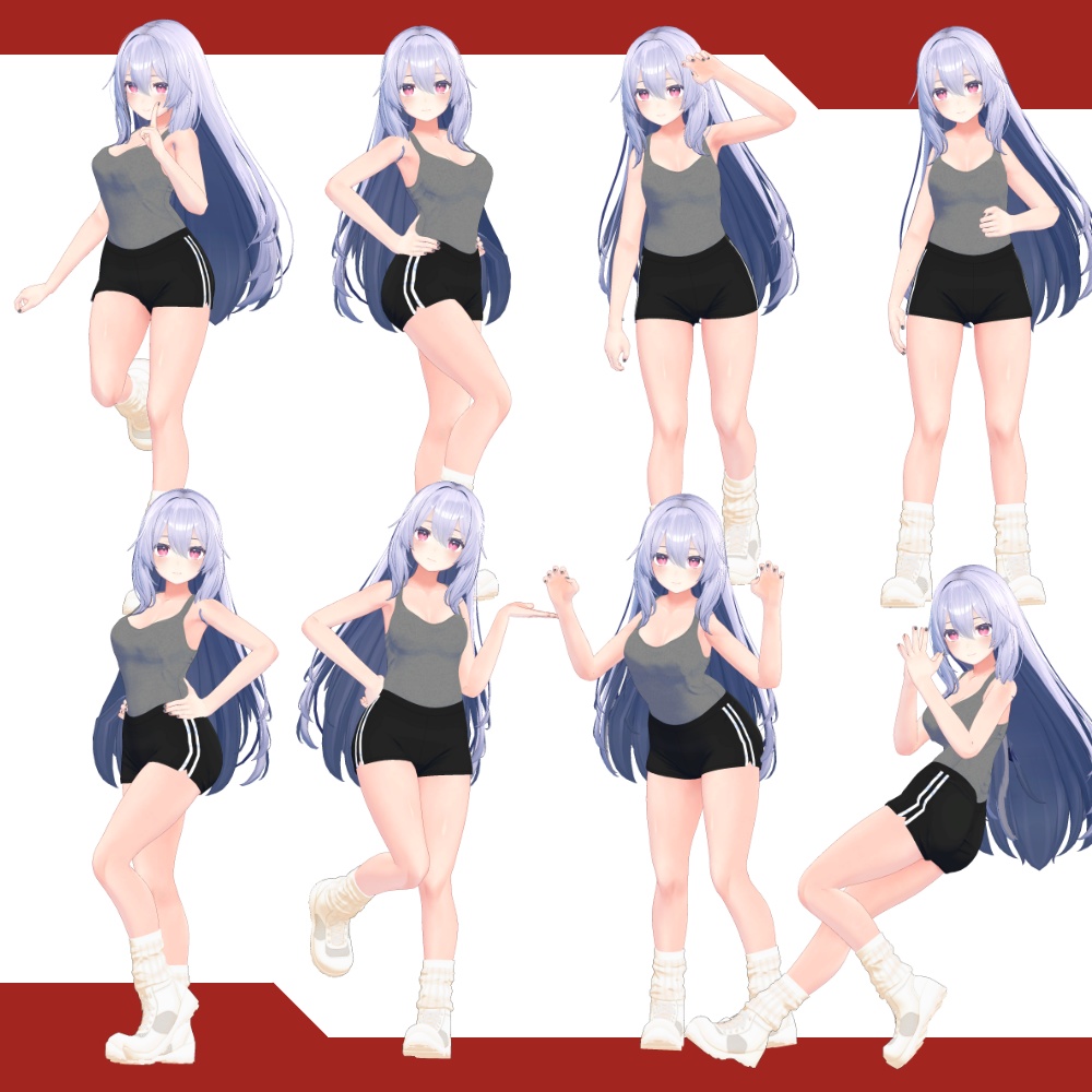 【サムネイル用ポーズ集】DNG-Pose