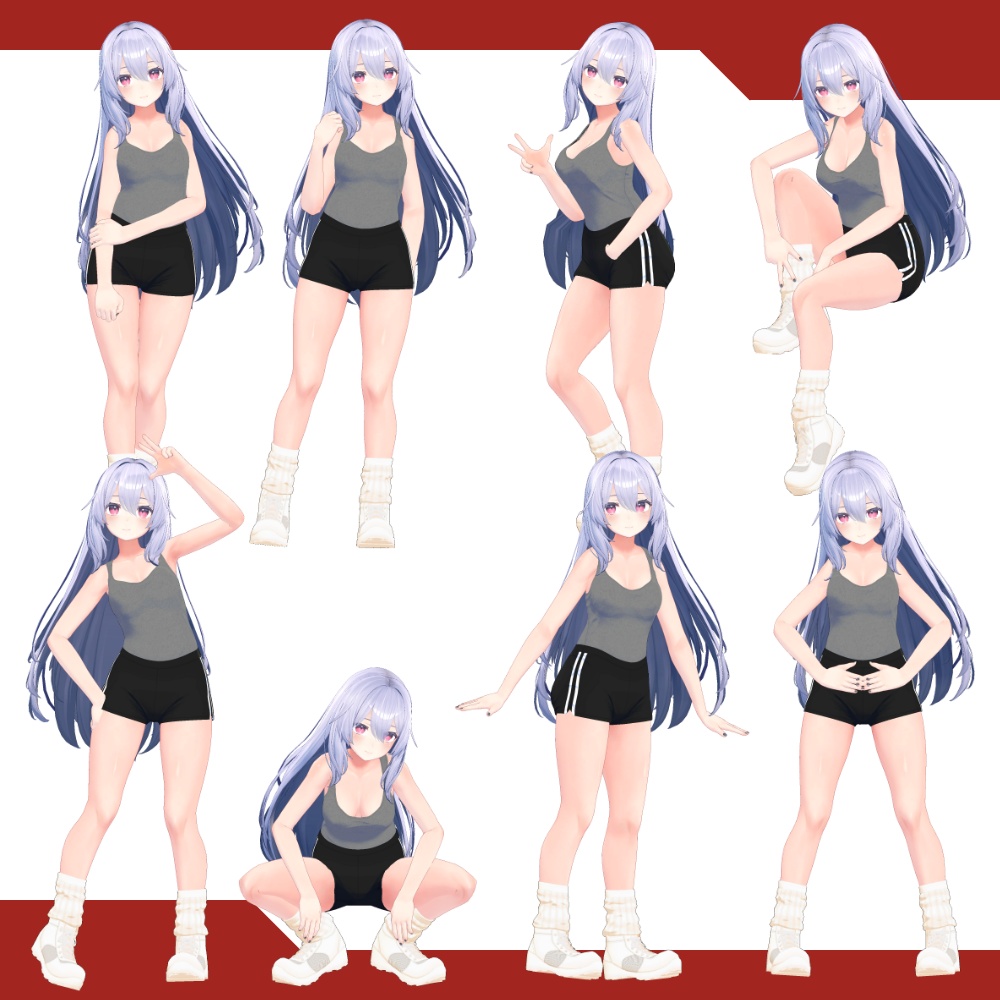 【サムネイル用ポーズ集】DNG-Pose