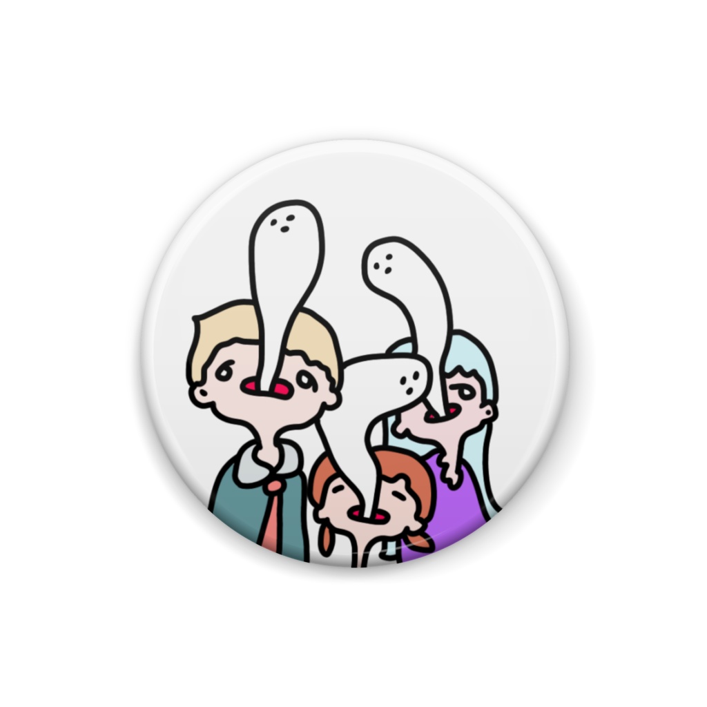 あわわわわ!! 缶バッジdesign.1
