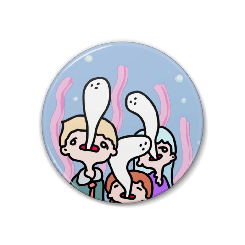 あわわわわ!! 缶バッジdesign.2