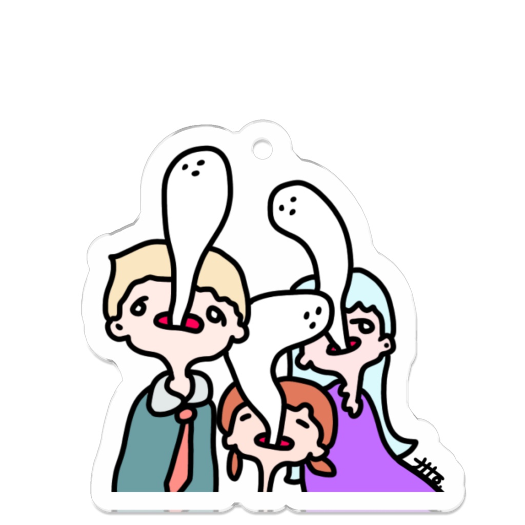 あわわわわ!! アクリルキーホルダー