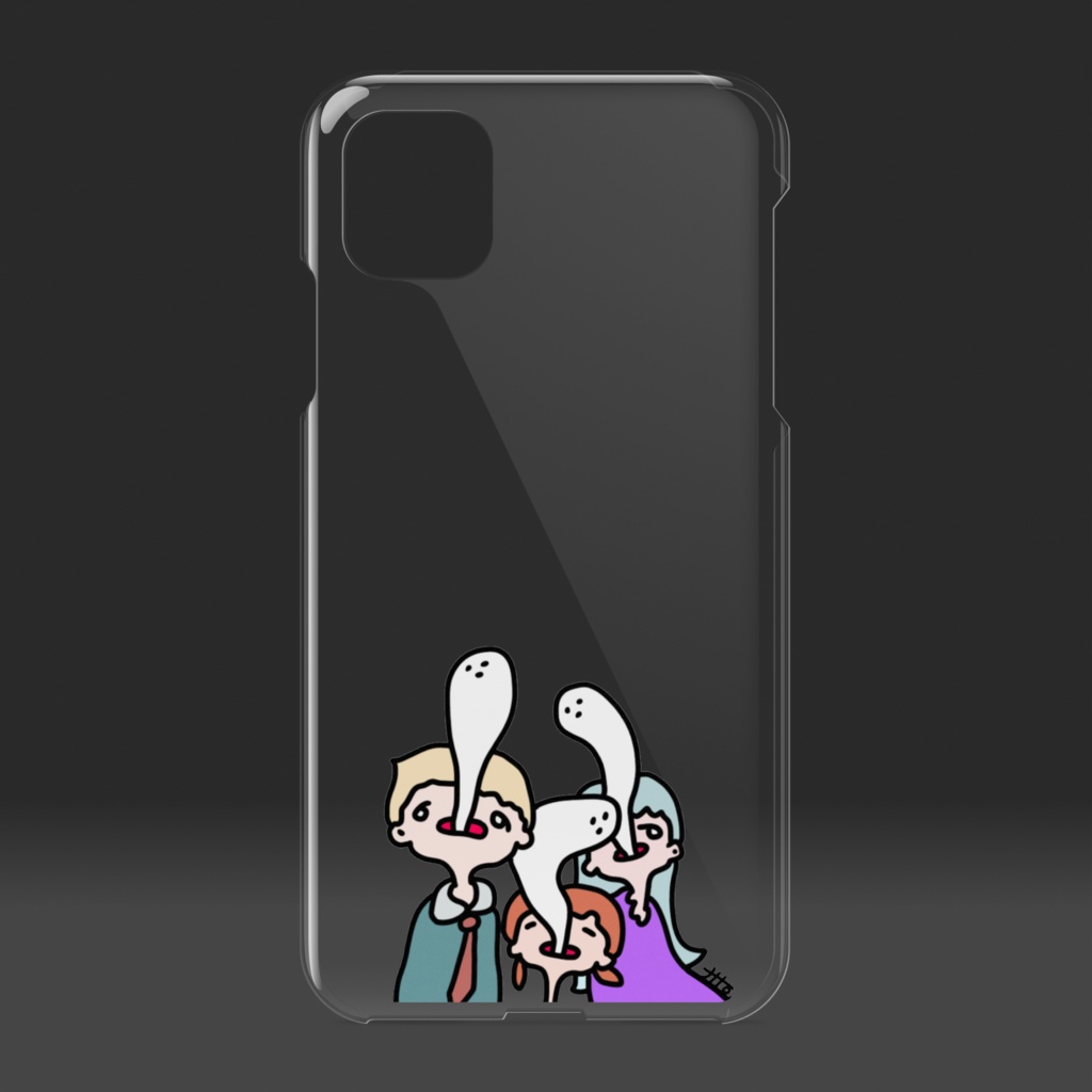 あわわわわ!! クリアiPhoneケース