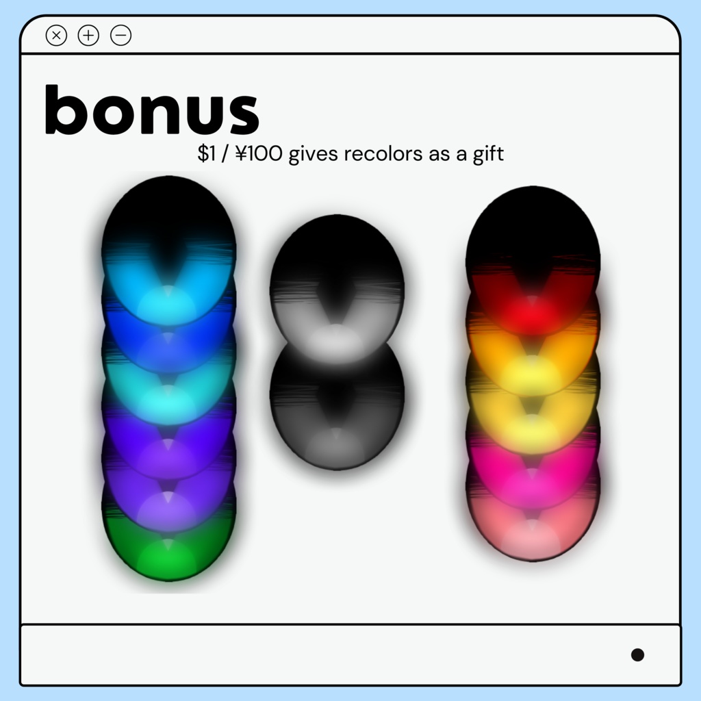 【無料有 / FREE】VRoid Diamond Eyes