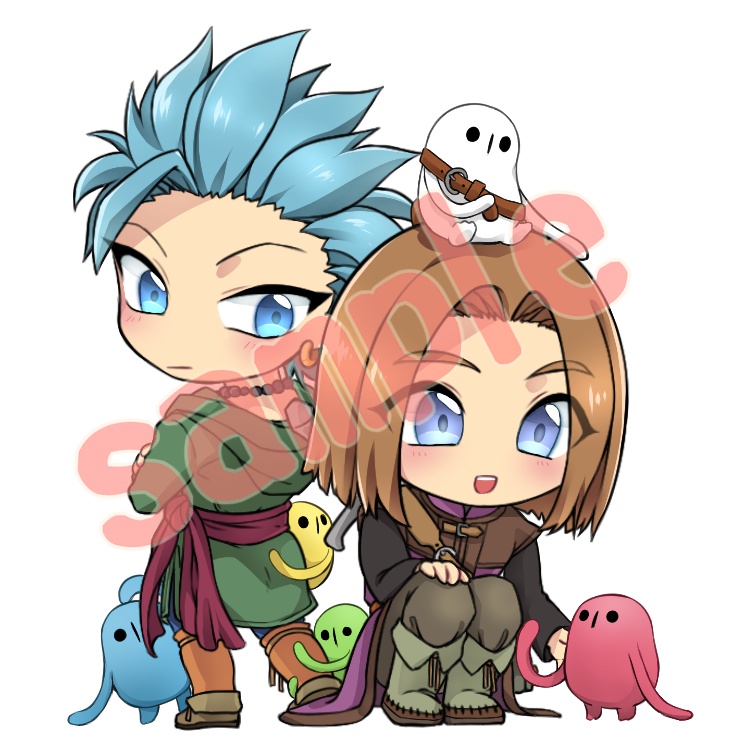 アクリルキーホルダー(主人公・カミュ)