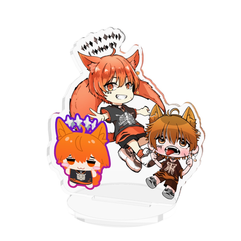 DrRaikuraイラスト大集合アクリルスタンド!