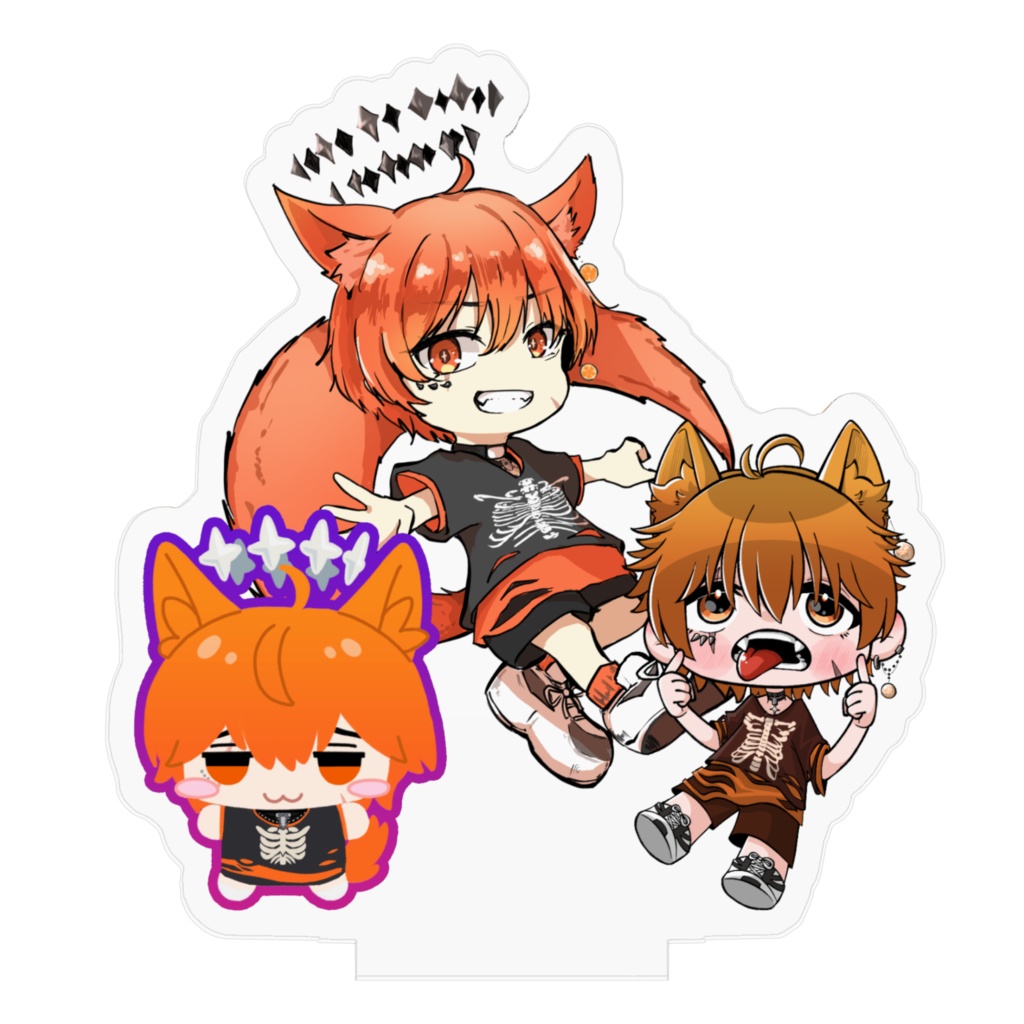 DrRaikuraイラスト大集合アクリルスタンド!