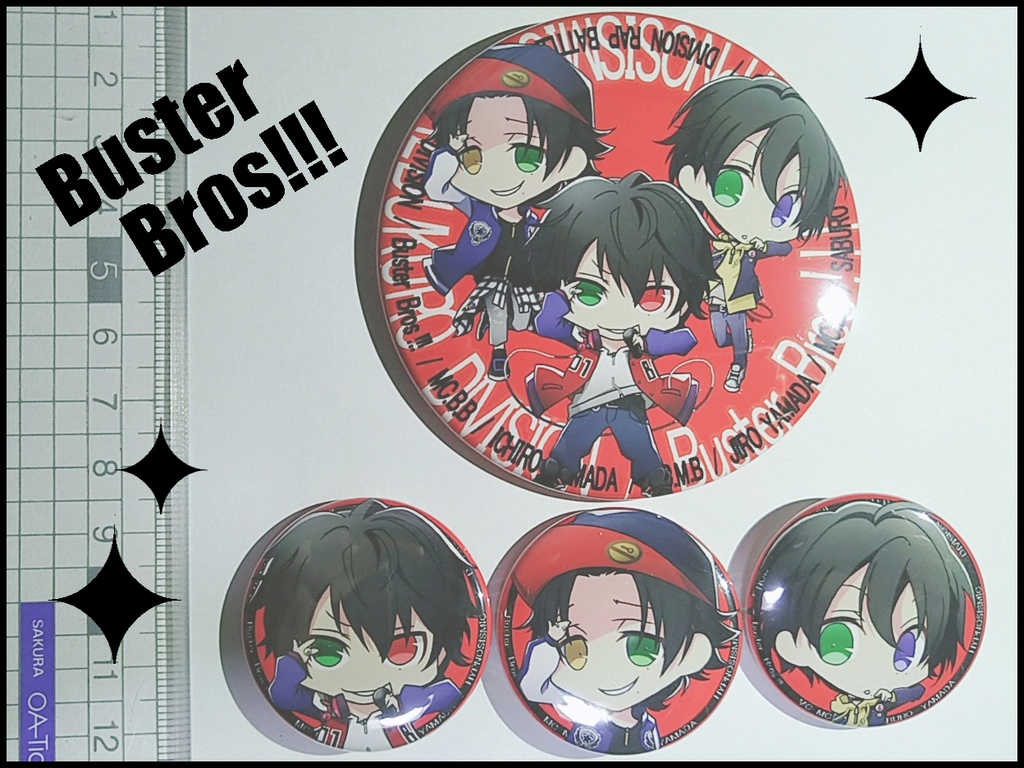 【ヒプマイ】ディビジョン缶バッジセット(全5種)