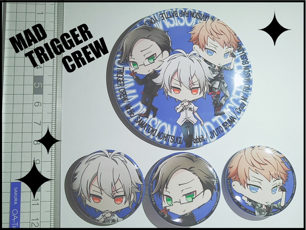 【ヒプマイ】ディビジョン缶バッジセット(全5種)