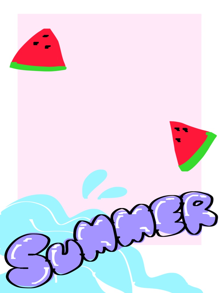 チェキ風素材★SUMMER