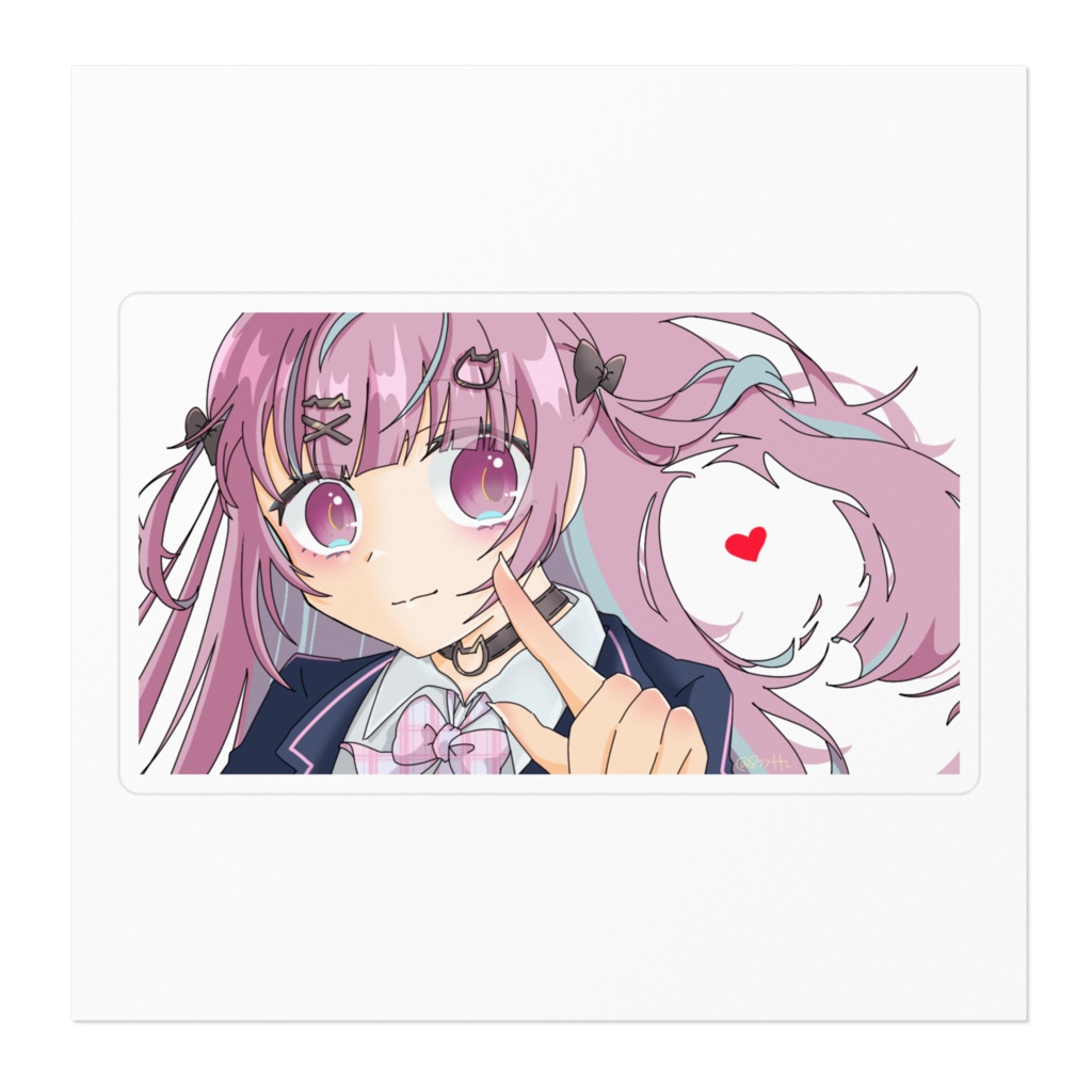 湊あくあ ステッカー