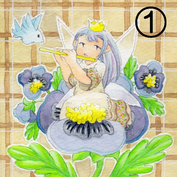 原画「blooming band」（4種類）