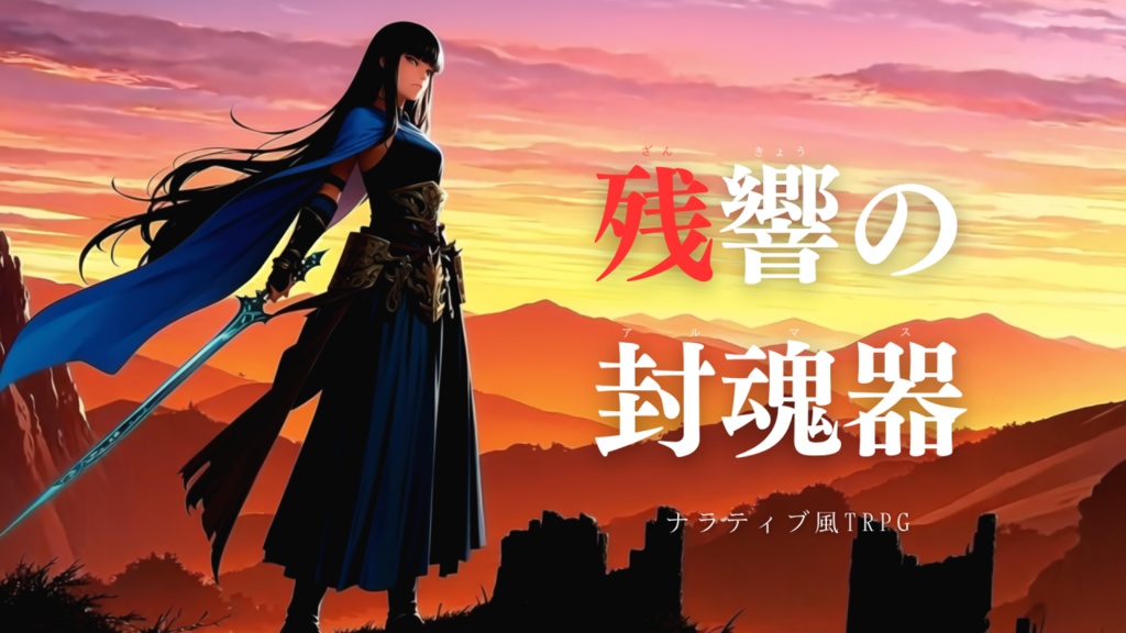 【武器と語る二人旅】ナラティブ風TRPG~残響の封魂器(アルマス)