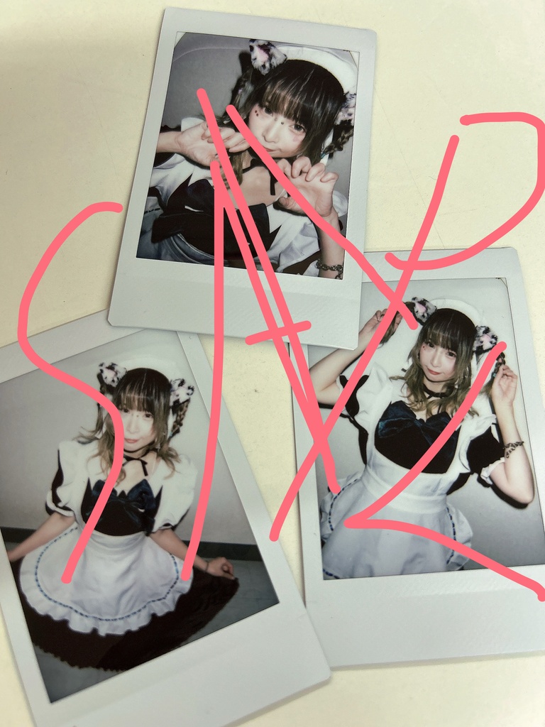 1/31Ccoちゃメイド服　チェキ