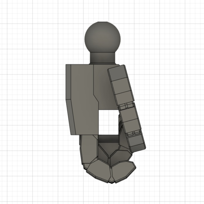 YMCロボットハンド 角 ver.1.0 3種セット