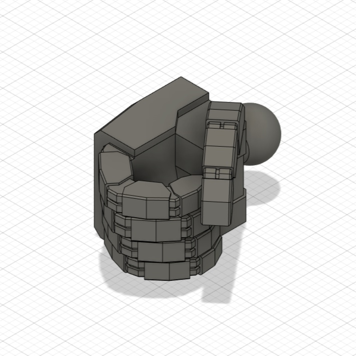 YMCロボットハンド 角 ver.1.0 3種セット