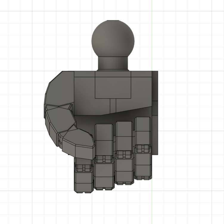 YMCロボットハンド 角 ver.1.0 3種セット