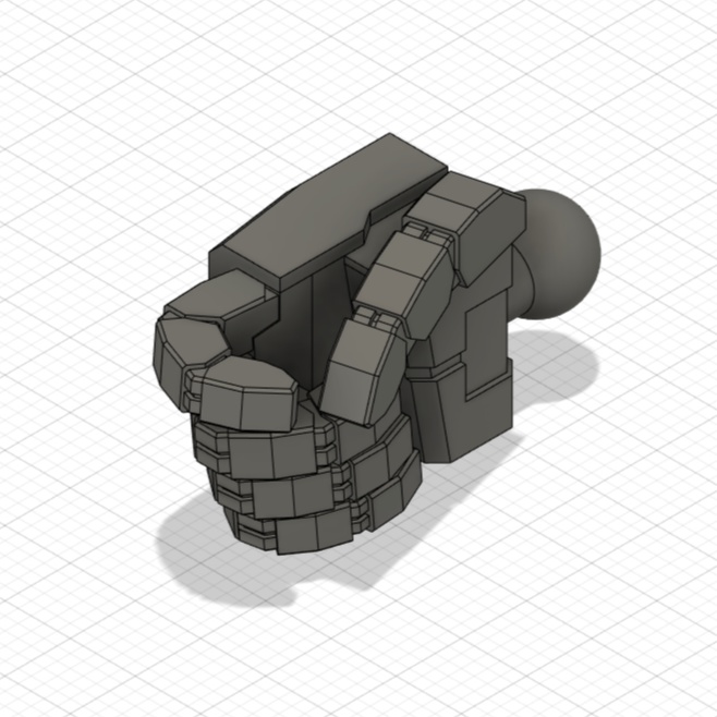 YMCロボットハンド 角 ver.1.0 3種セット