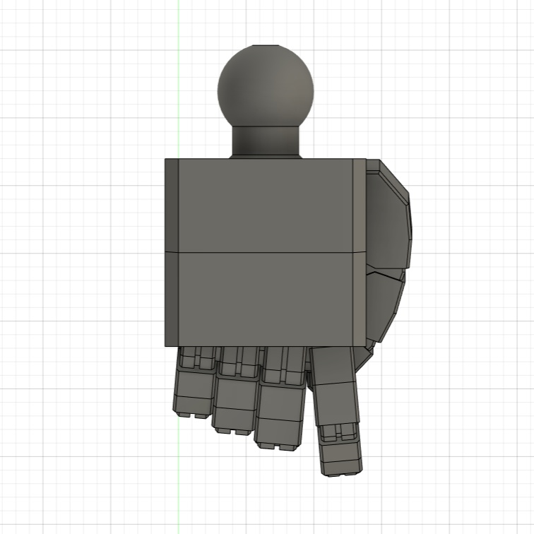 YMCロボットハンド 角 ver.1.0 3種セット