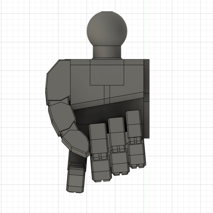 YMCロボットハンド 角 ver.1.0 3種セット