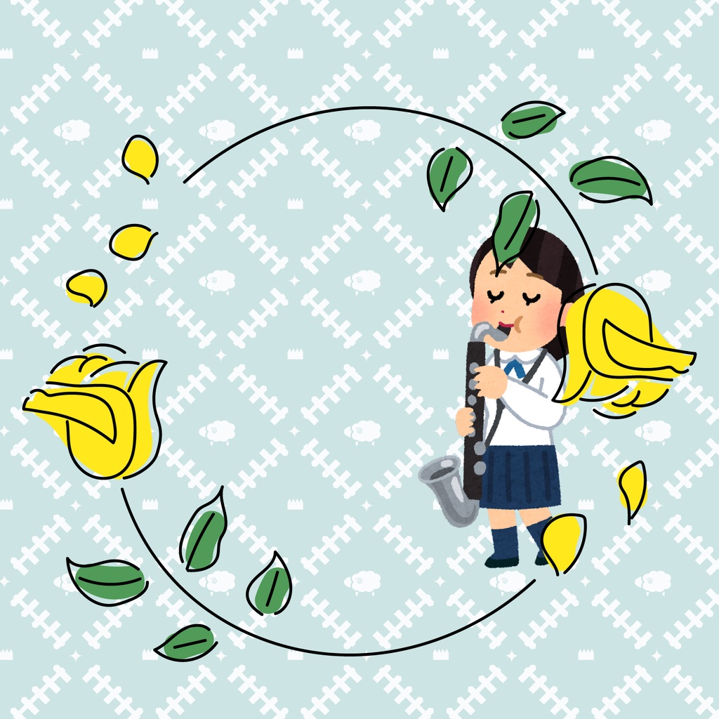 バラのアイコンリング素材