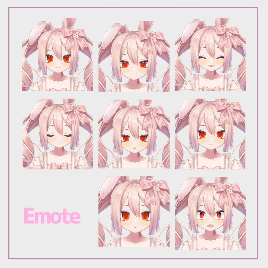 【VRM/Vroidモデル】サクラ&ヨザクラ