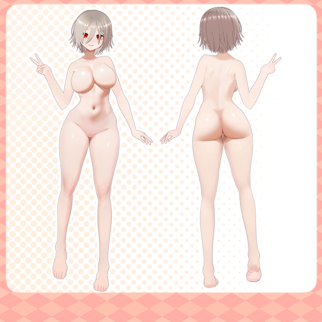 【VRoid】艶肌テクスチャ(全年齢版)【4/15まで200円セール】/Skin Texture
