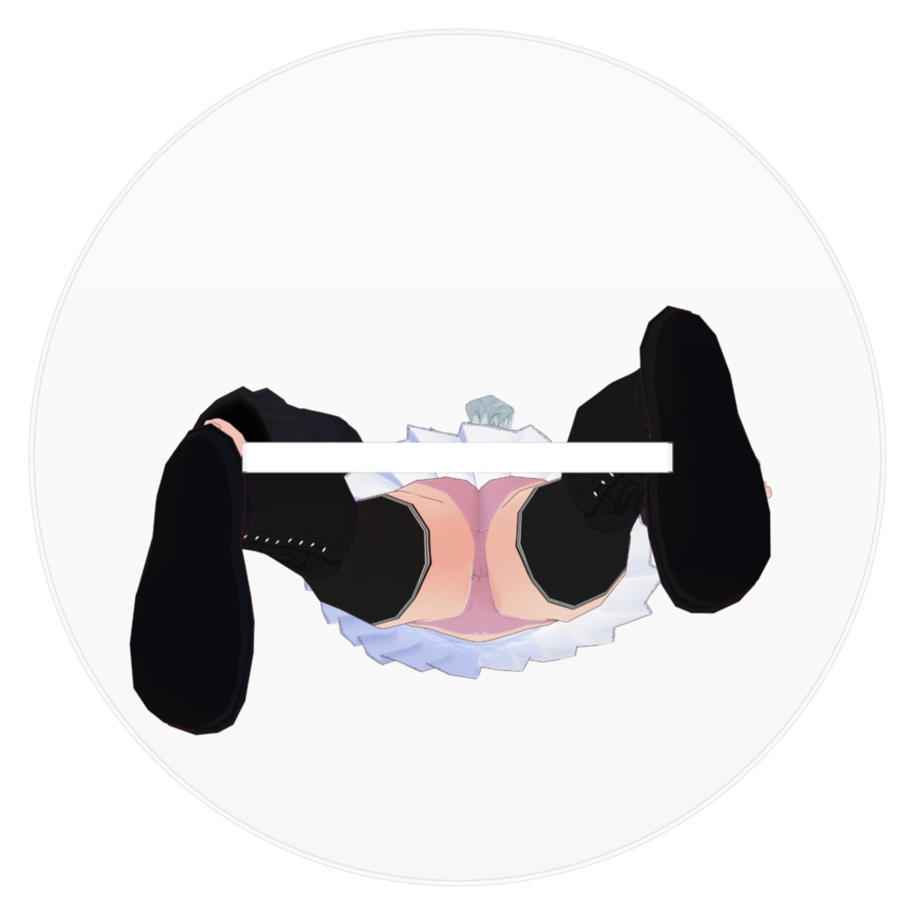 【VTuber 4周年記念】西園寺 葉 ローアングル付きアクリルスタンド