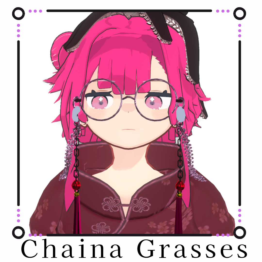 【無料】【3Dモデル】ChainaGrasses