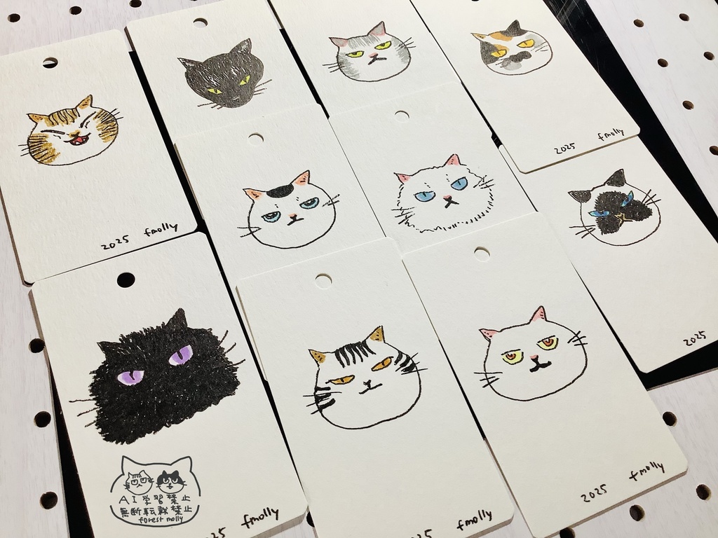 特典の顔イラストカードについて