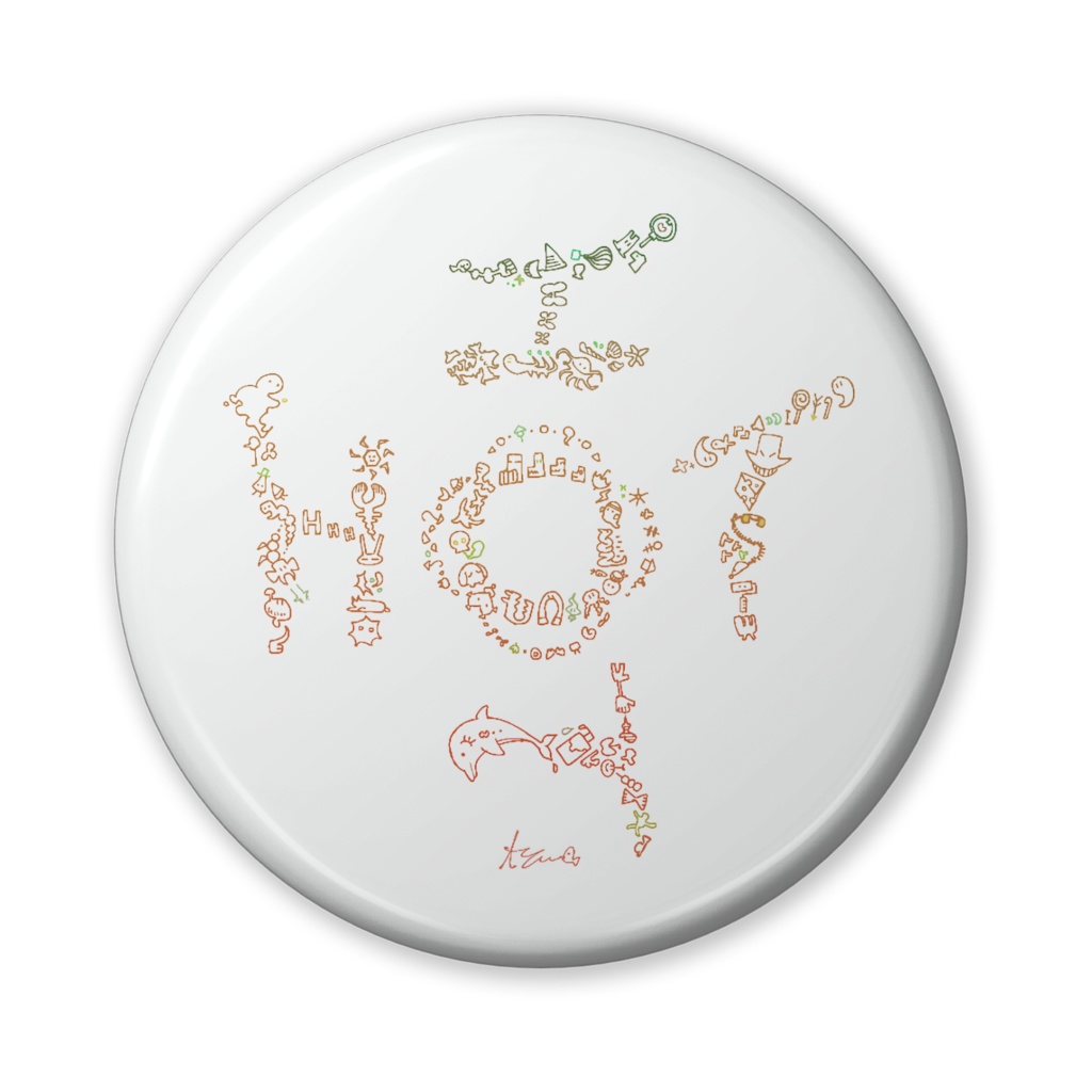 缶バッジ【HOT】
