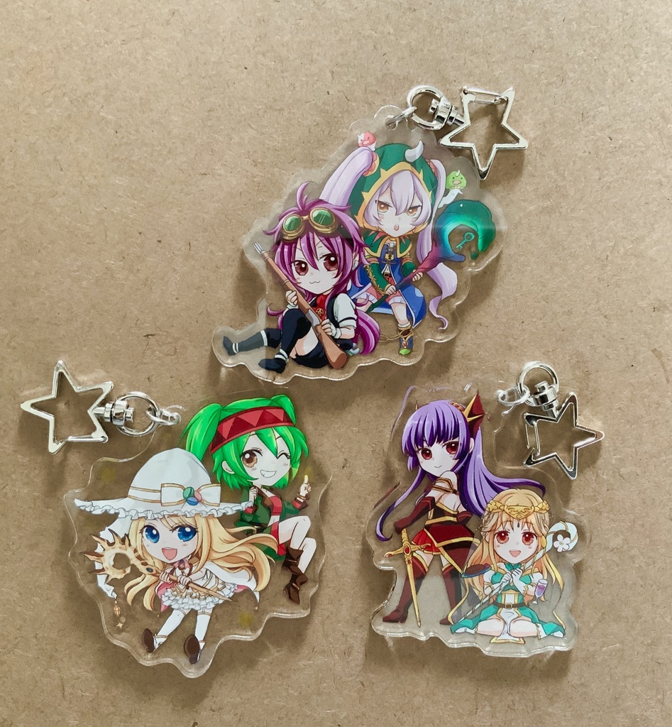 ネットゲーム14・ペアアクリルキーホルダー