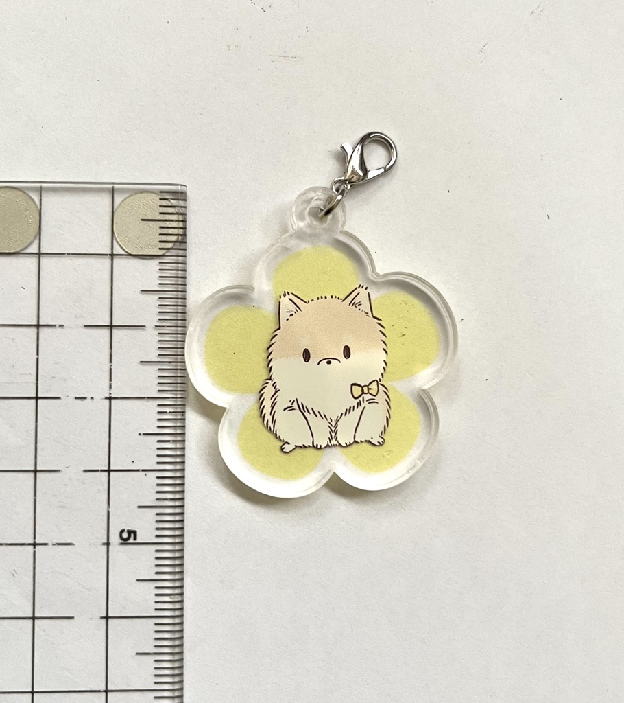 GFつながるアクリルキーホルダー