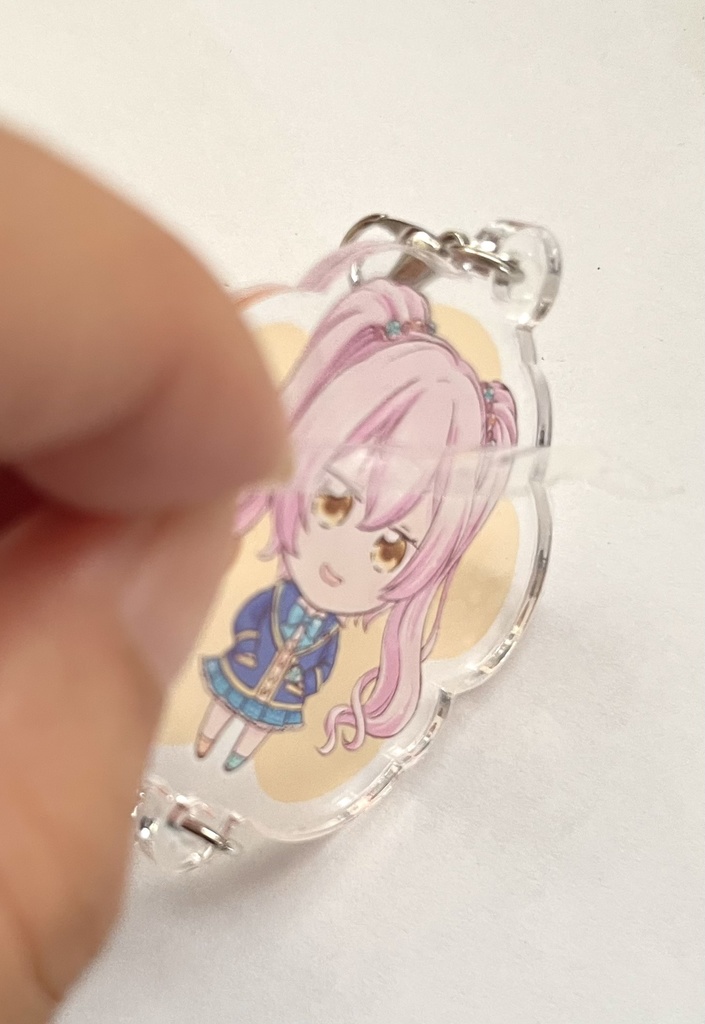 GFつながるアクリルキーホルダー
