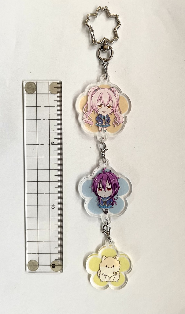 GFつながるアクリルキーホルダー