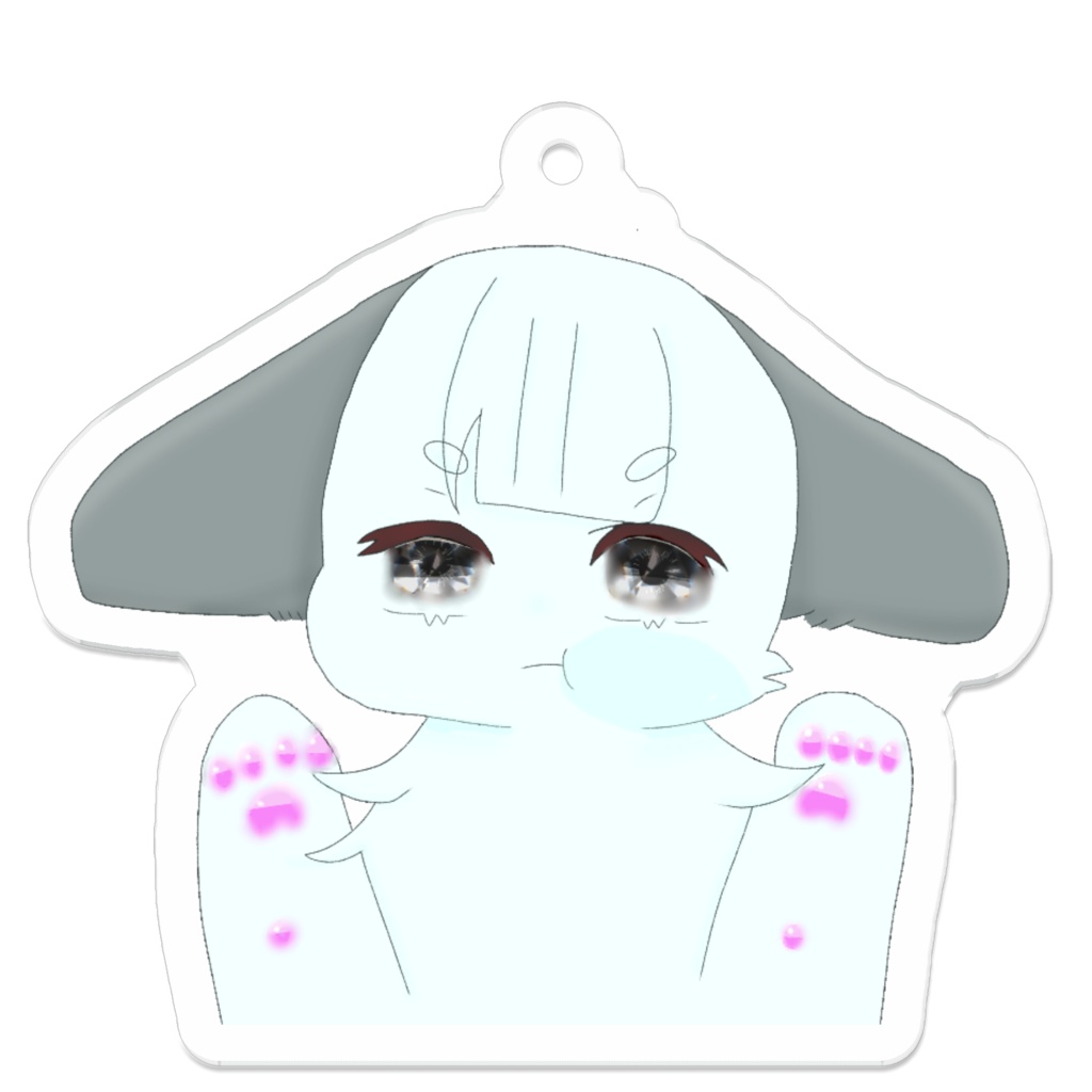 ゆずきのぴたっとアクリルキーホルダー