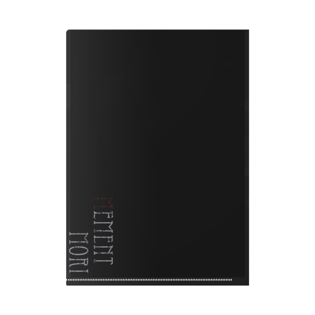 mement mori クリアファイル