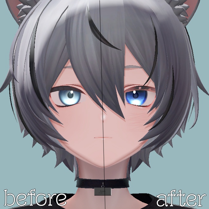【くうた対応】Makeup+Eye Texture