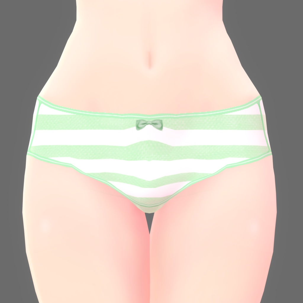 【VRoid】ローライズじゃないしまぱん【全5色 PSD付アリ】