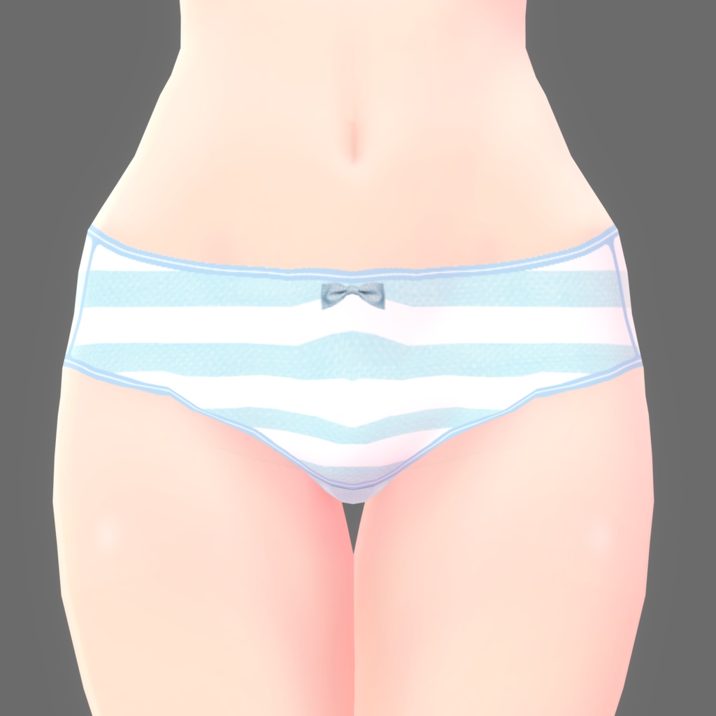 【VRoid】ローライズじゃないしまぱん【全5色 PSD付アリ】