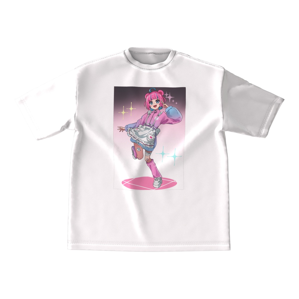 二周年記念もちたろ。ビッグTシャツ