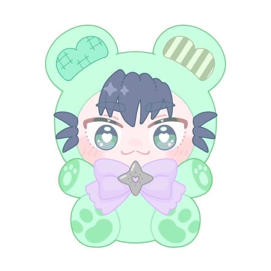 くまちゃんけまはまステッカーセット