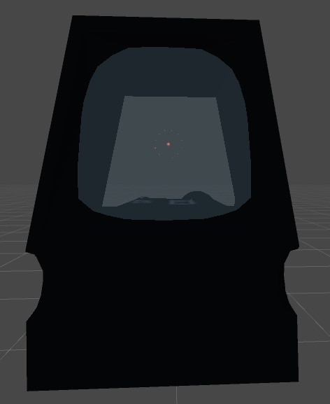 3Dモデル「1P87ドットサイト」VRChat向け