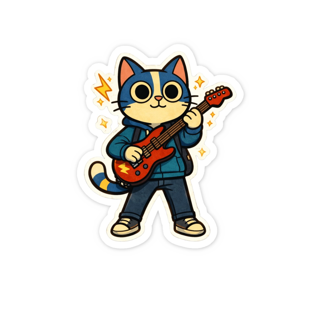CATNAP Riff Sticker