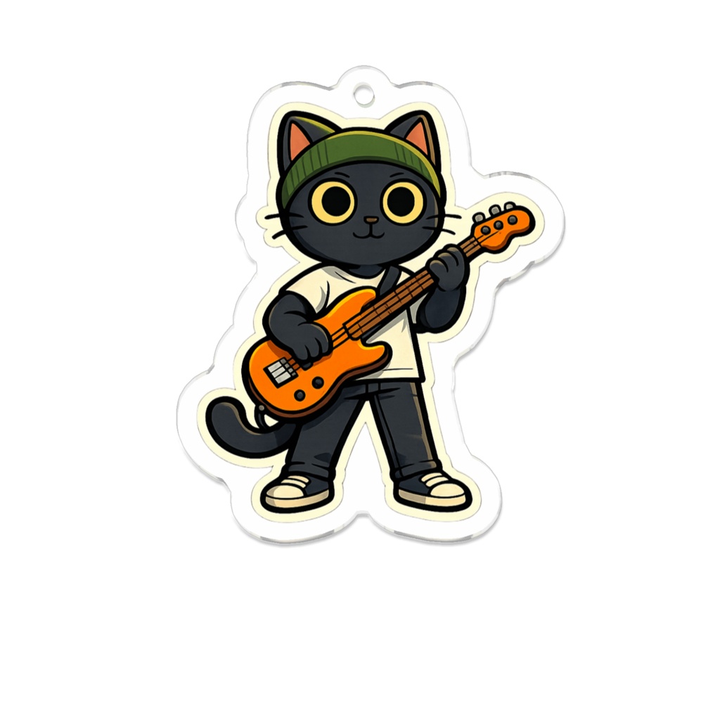 CATNAP Bean Acrylic Keychain