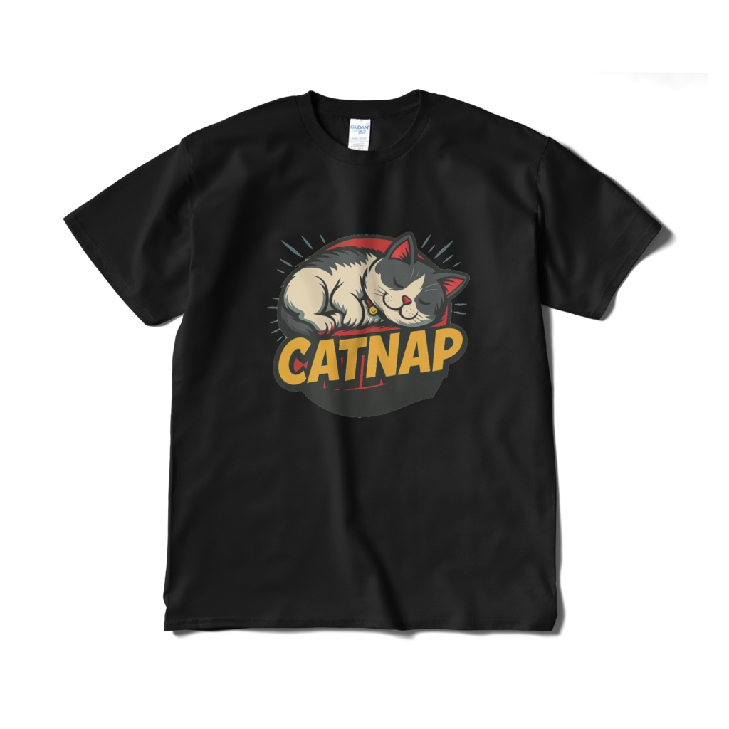 CATNAP Official Logo Tee – Black