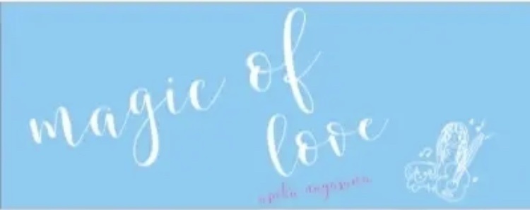 magic of love オリジナルフェイスタオル(ホワイト)