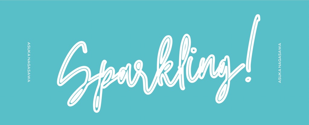 Sparkling！フェイスタオル